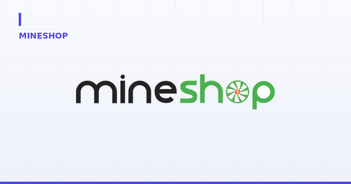 Ilustracja artykułu:: Koparka ASIC z MineShop: ceny i koszty prądu